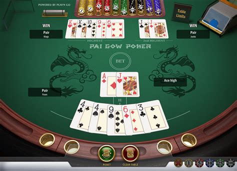 Pai Gow Poker Online Sg777